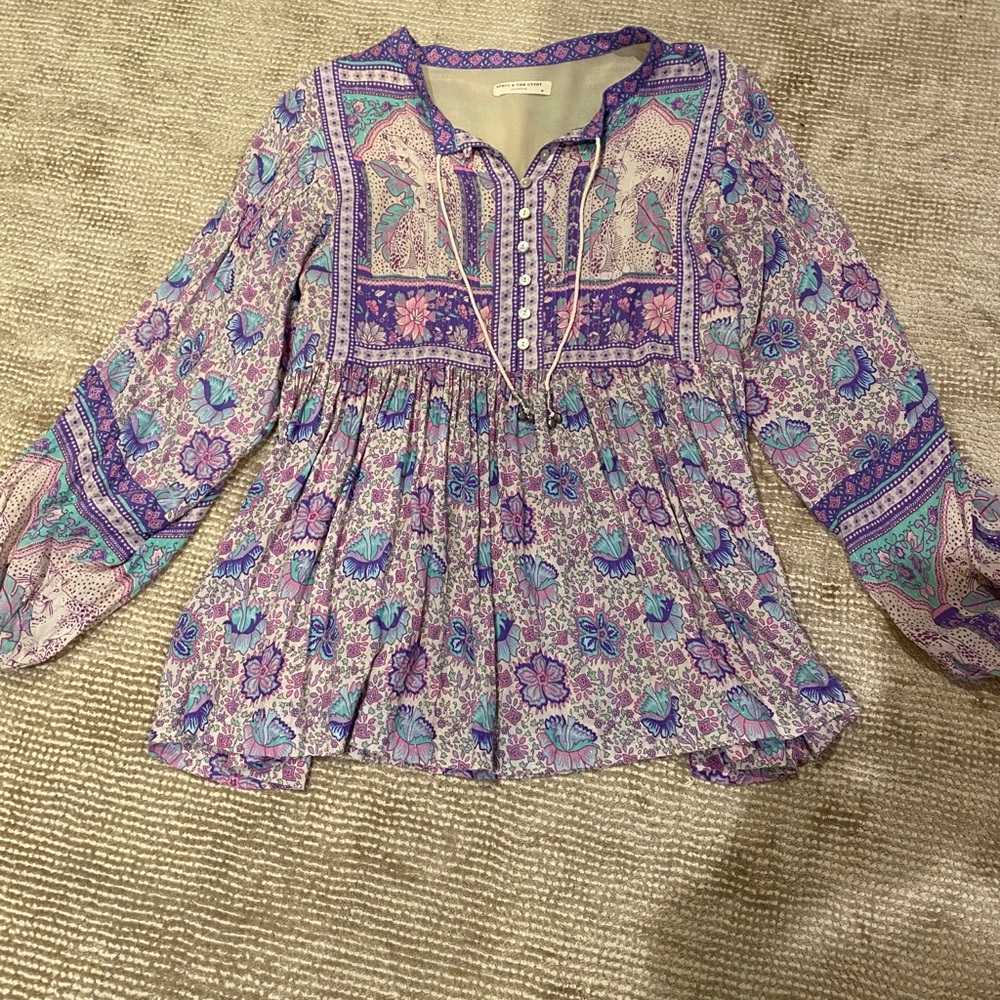 Spell & the Gypsy Poinciana blouse
